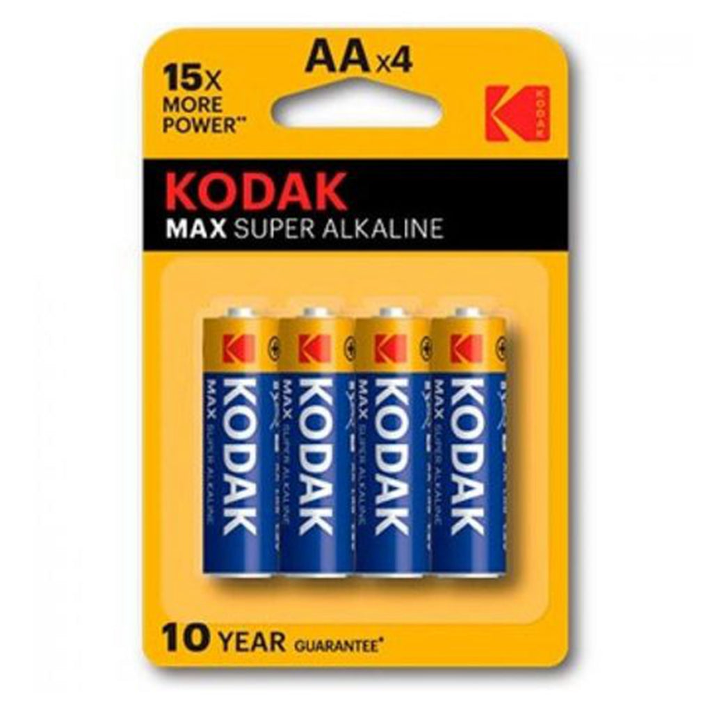 Kodak LR6 Pila Alcalina Aa Max Pack 4 Uds