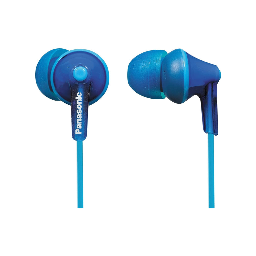 Panasonic RP-HJE125E Auriculares Botón con Cable, In-Ear, Sonido Estéreo para Móvil, MP3/MP4 , Diseño de Ajuste Cómodo, Imán Neodimio 9 mm,