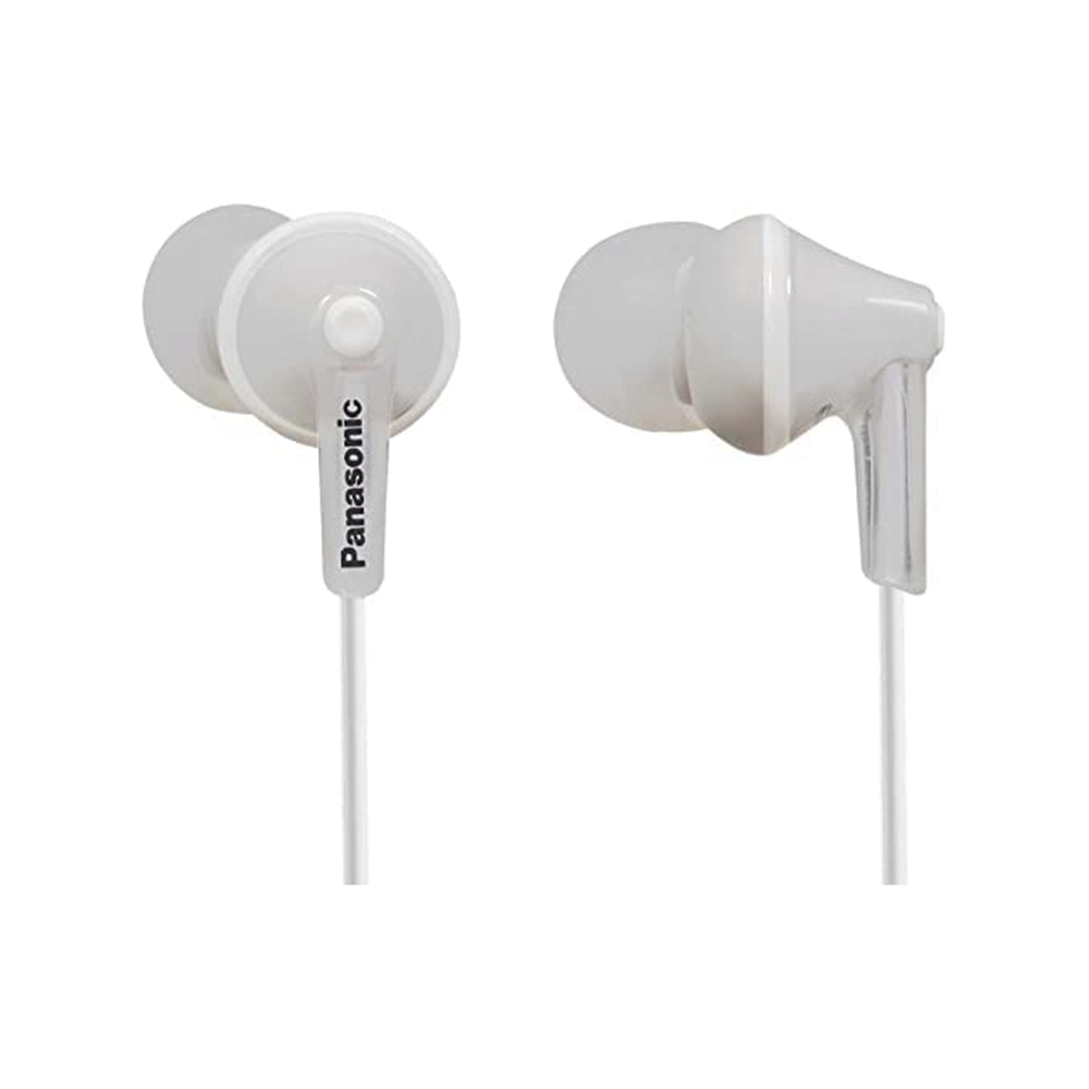 Panasonic RP-HJE125E Auriculares Botón con Cable, In-Ear, Sonido Estéreo para Móvil, MP3/MP4 , Diseño de Ajuste Cómodo, Imán Neodimio 9 mm,