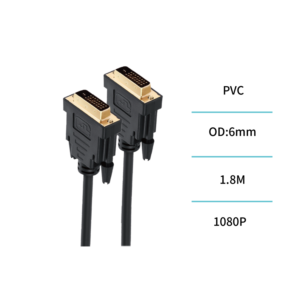 Unico CB1756 Cable DVI macho a macho versión 2.0