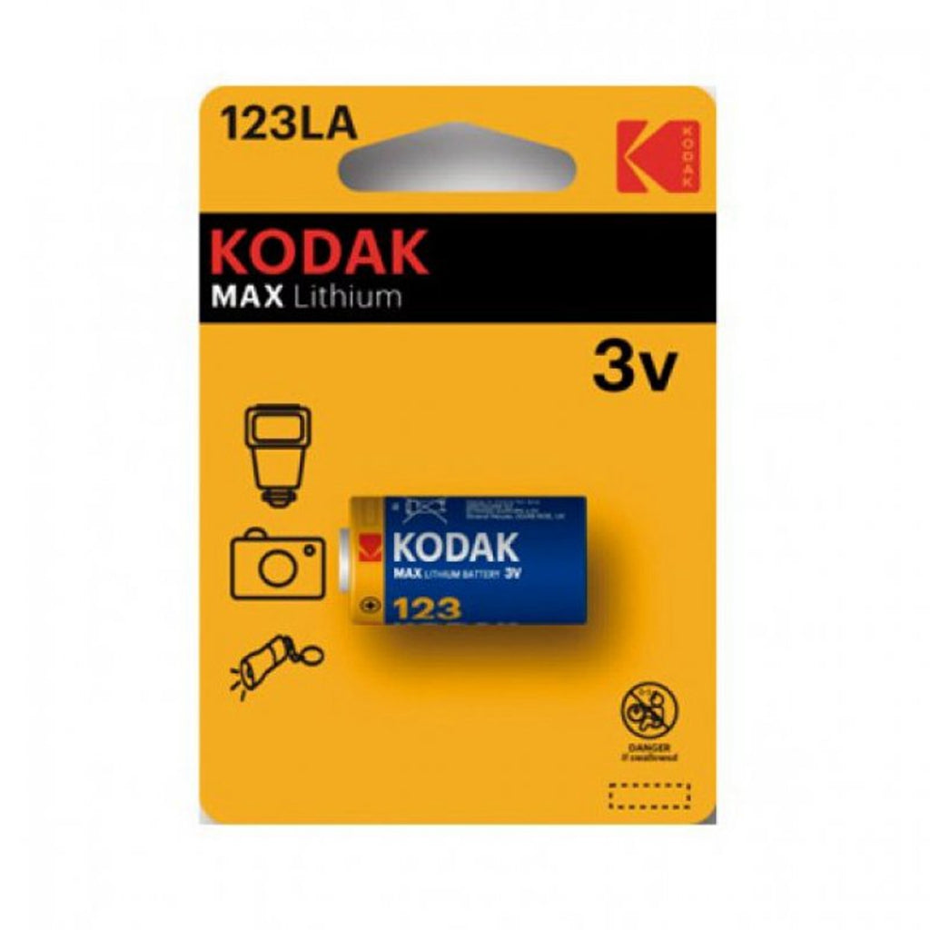 Kodak 123LA Ultra Pila Especial Litio 3V