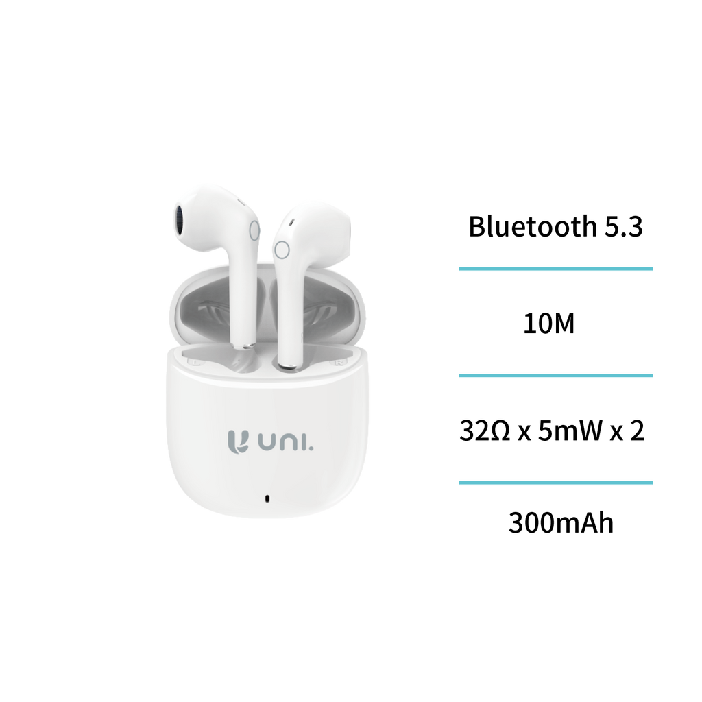 UNICO EP9047 Auriculares Bluetooth UNI-TWS tipo semi-in-ear