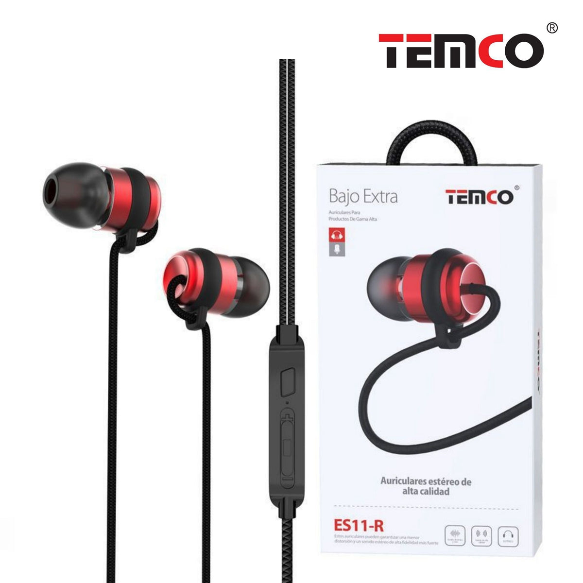 TEMCO ES11 Auriculares Intrauditivos