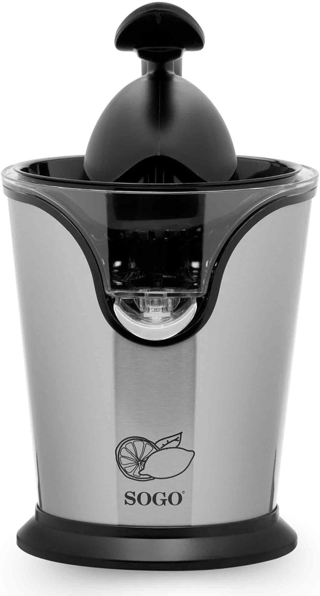 EXP-SS-5255 SOGO Exprimidor, 0,60 ml, 100 W, Plata