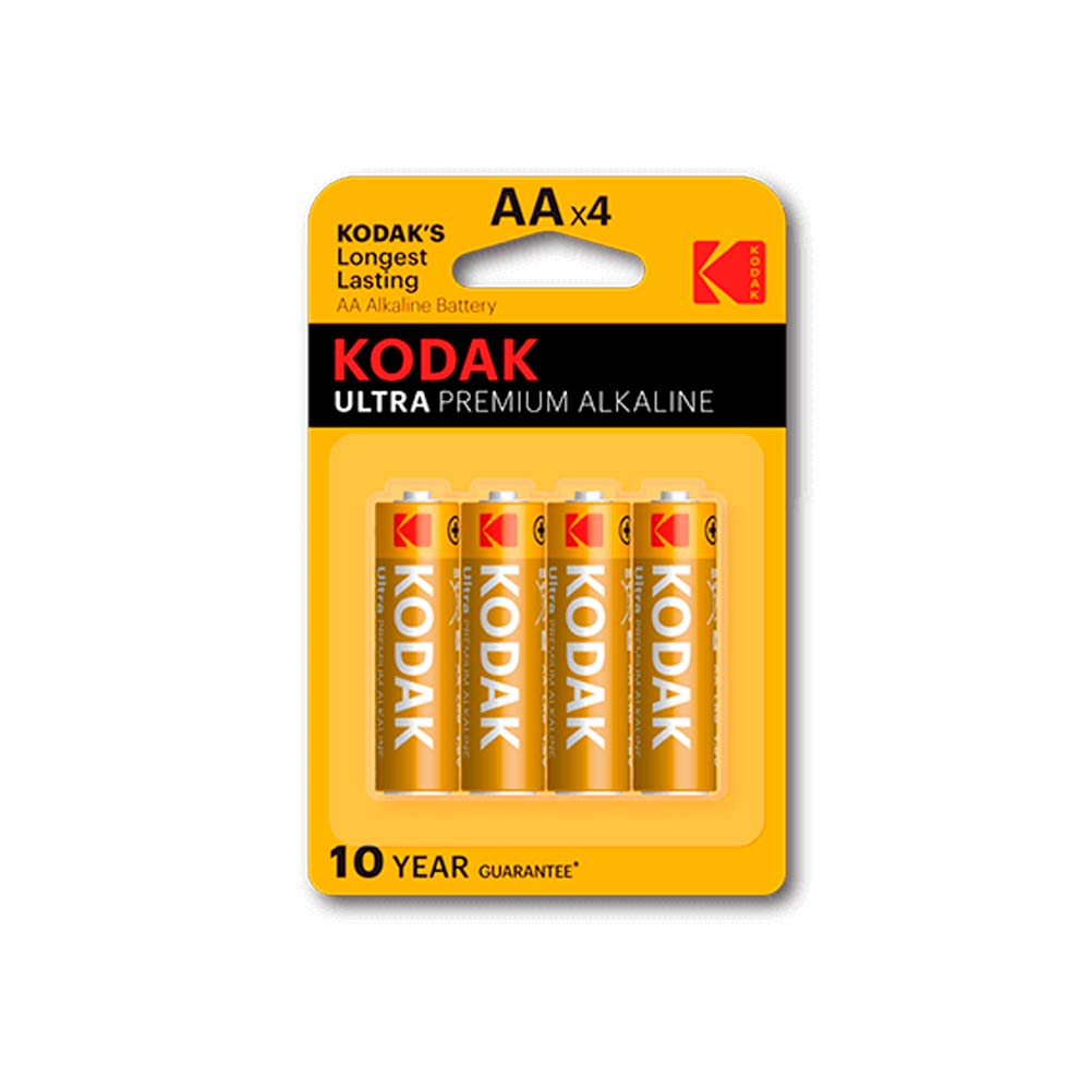 Kodak Ultra Premium Pila AA KAA 1,5v Pack 4 uds Alcalina