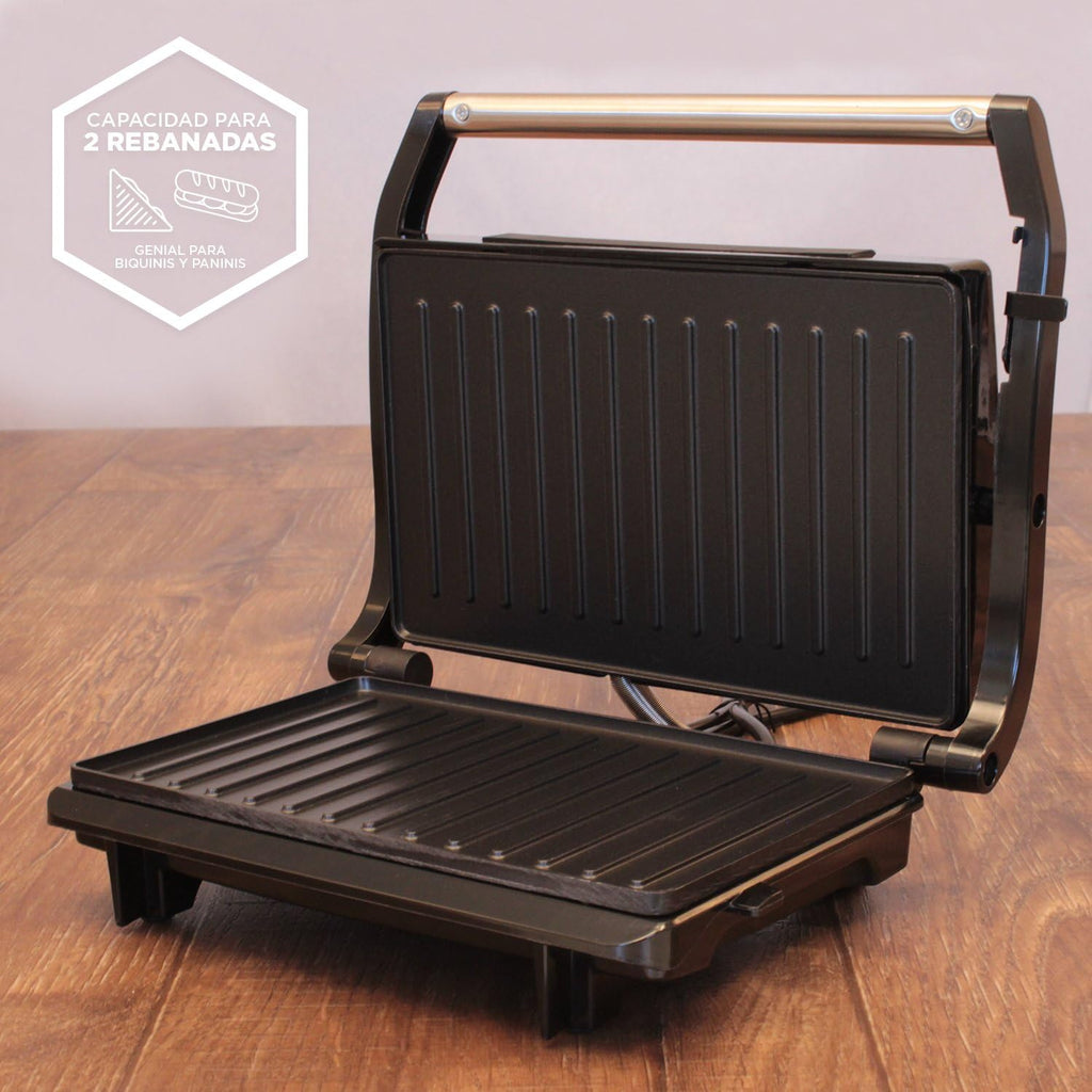 Sogo SS-7122 Sandwichera Eléctrica - Plancha Grill de cocina