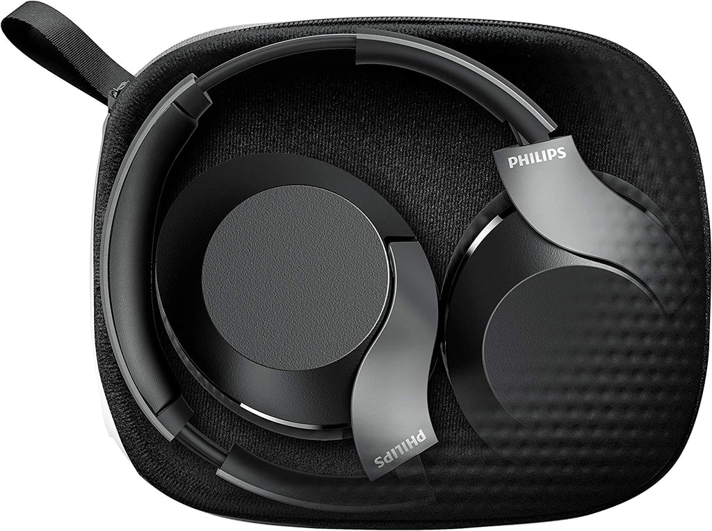 Philips Over Ear PH805BK/00 Over-Ear Bluetooth, Noice Cancellation,  micrófono, Color Negro