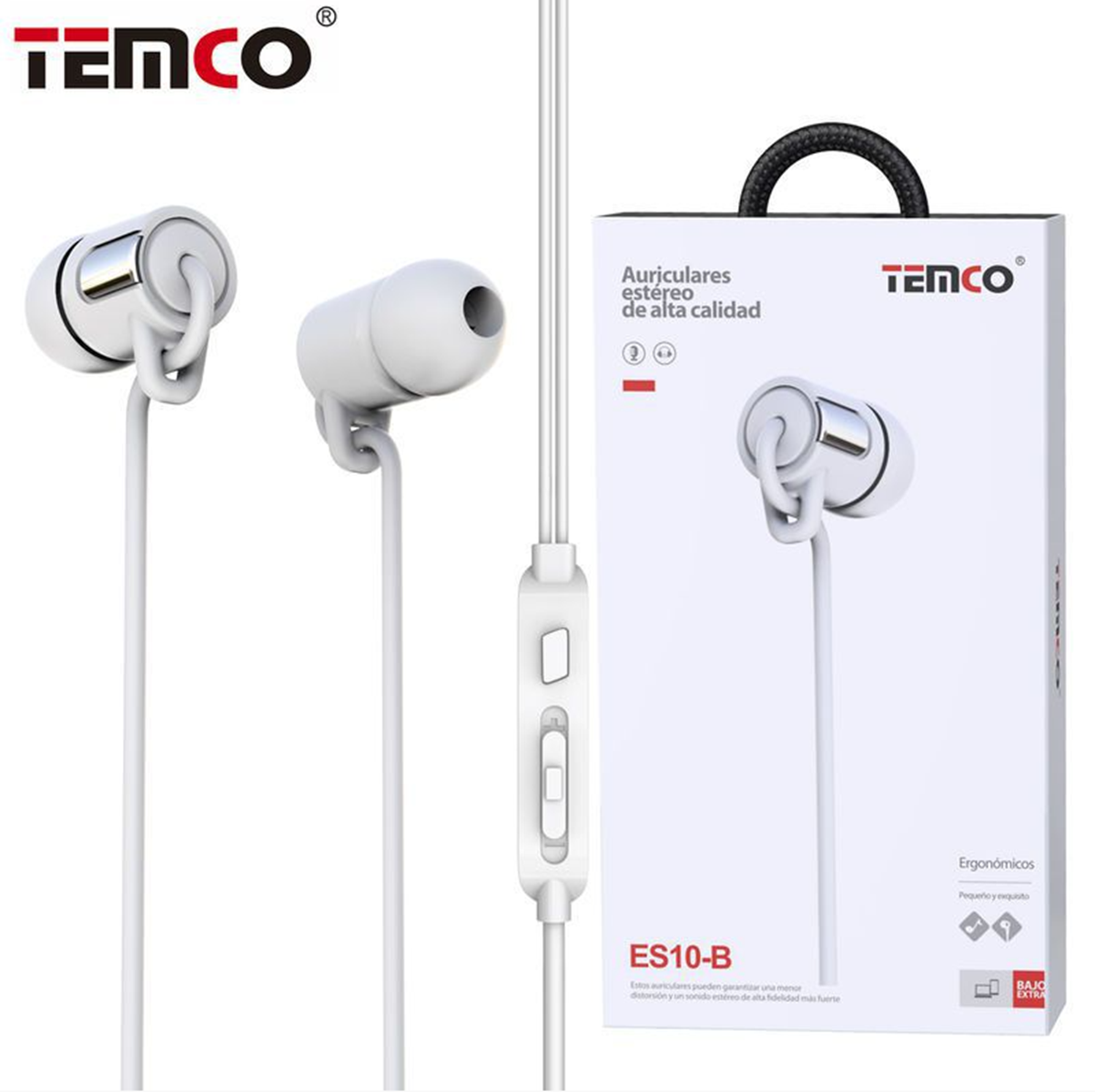 TEMCO ES10 Auriculares Intrauditivos