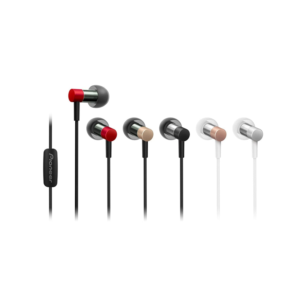 Pioneer  SE-CH3T-S 1500594 Hi-Res In-Ear Auriculares Plata