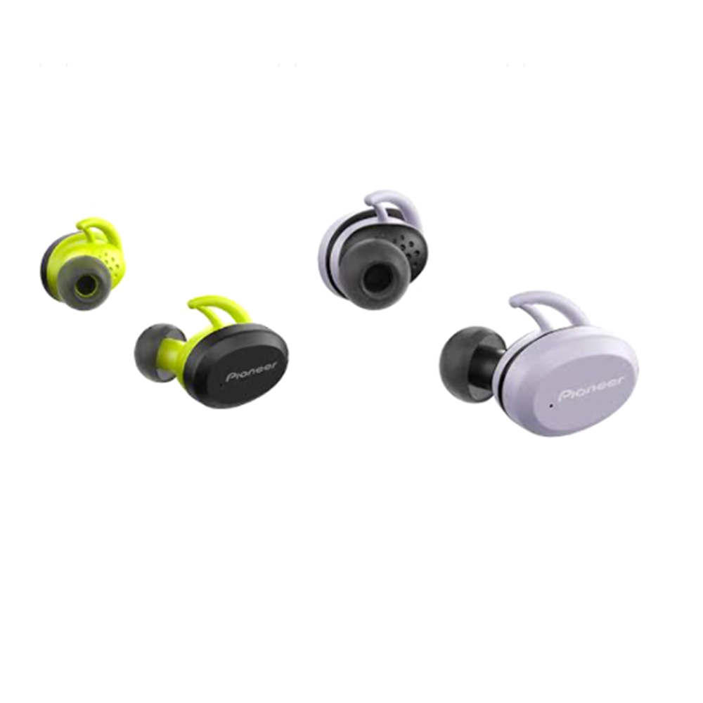 PIONEER - Auriculares Deportivos SE-E9-H Color Gris, inalámbrico. Conectividad Bluetooth versión 5.0