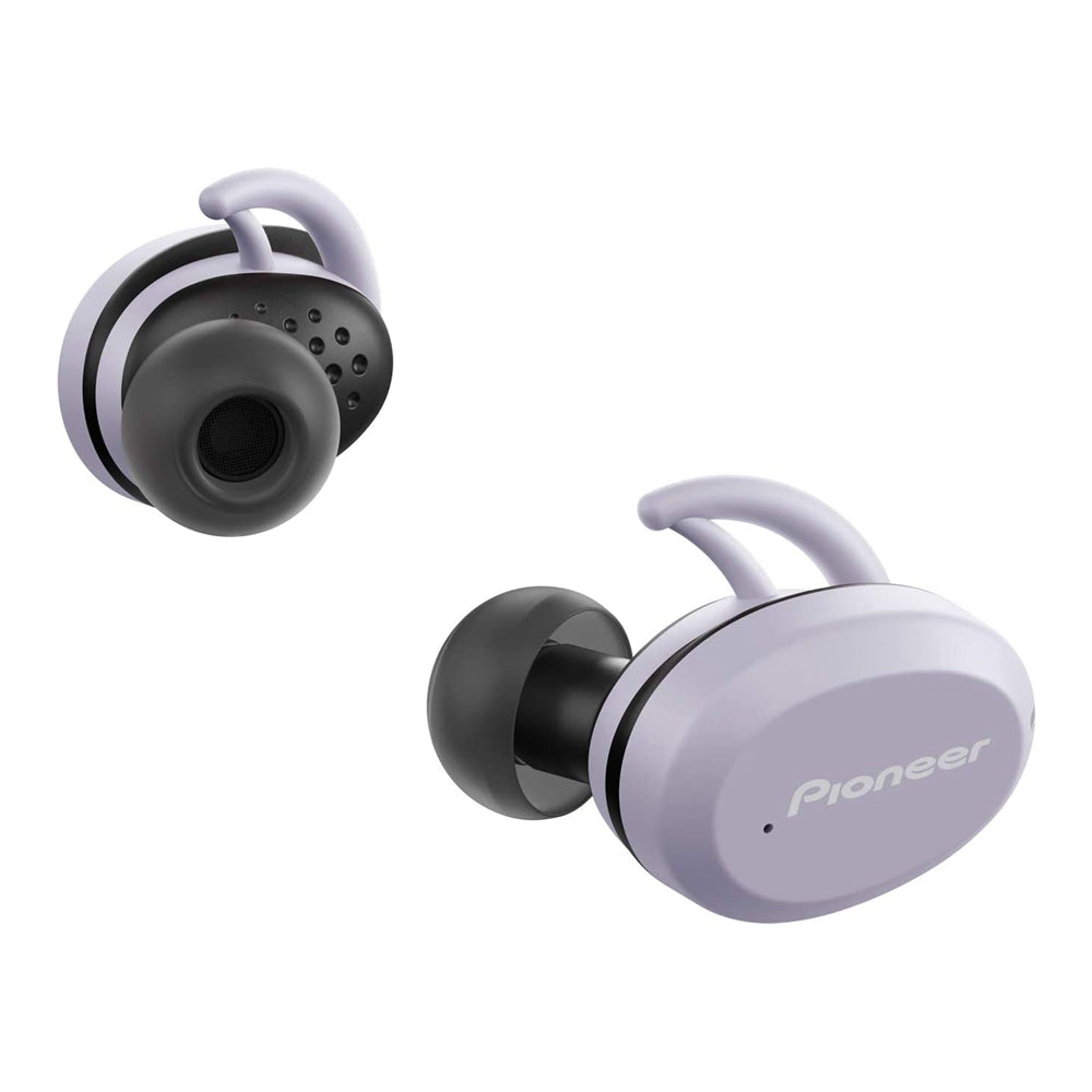 PIONEER - Auriculares Deportivos SE-E9-H Color Gris, inalámbrico. Conectividad Bluetooth versión 5.0