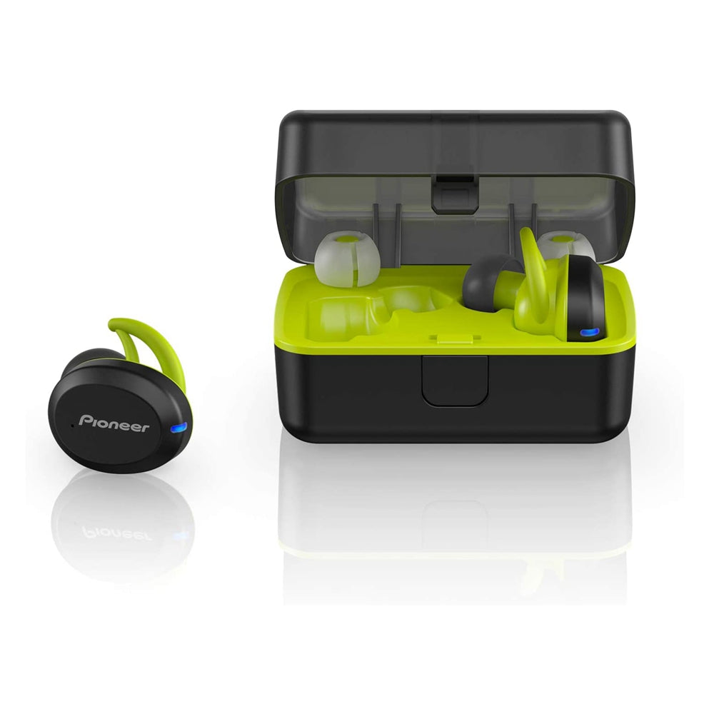 PIONEER - Auriculares Deportivos SE-E9-H Color Gris, inalámbrico. Conectividad Bluetooth versión 5.0