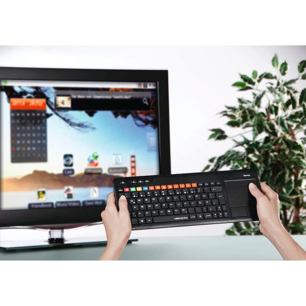 Hama Teclado Inalambrico Smart TV Uzzano 3.0