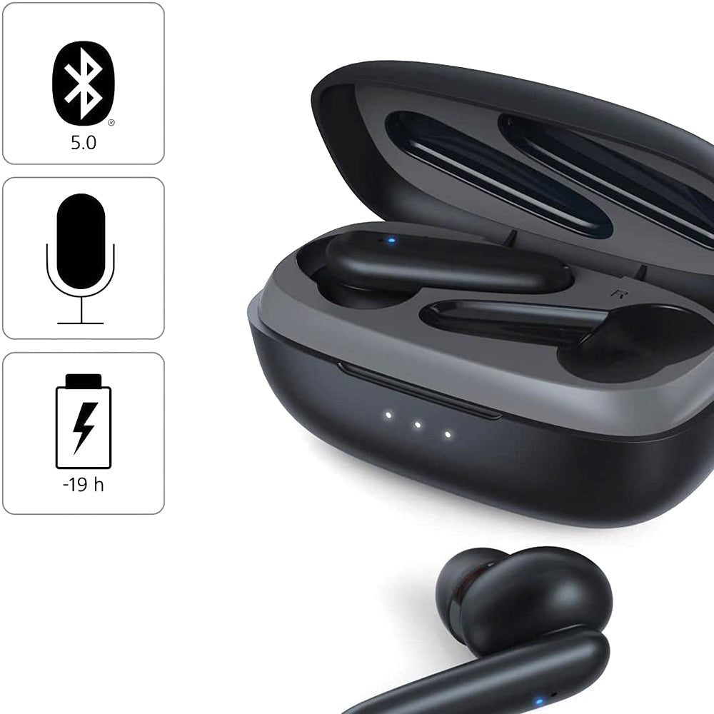 Hama Auriculares inalámbricos Bluetooth TWS6 Negro