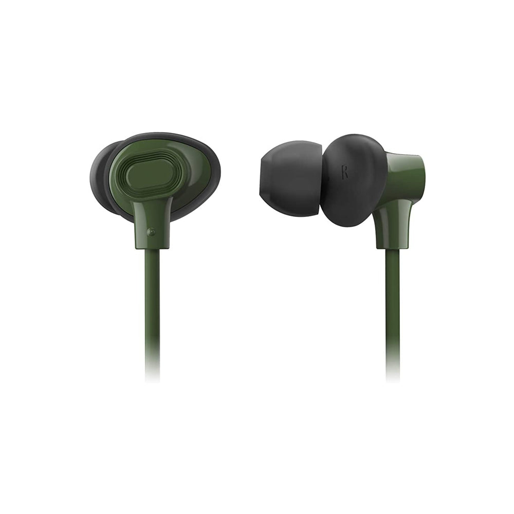 Panasonic RP-NJ310B - Auriculares inalámbricos Ergo fit Plus, Carga por USB Color Verde Y AZUL