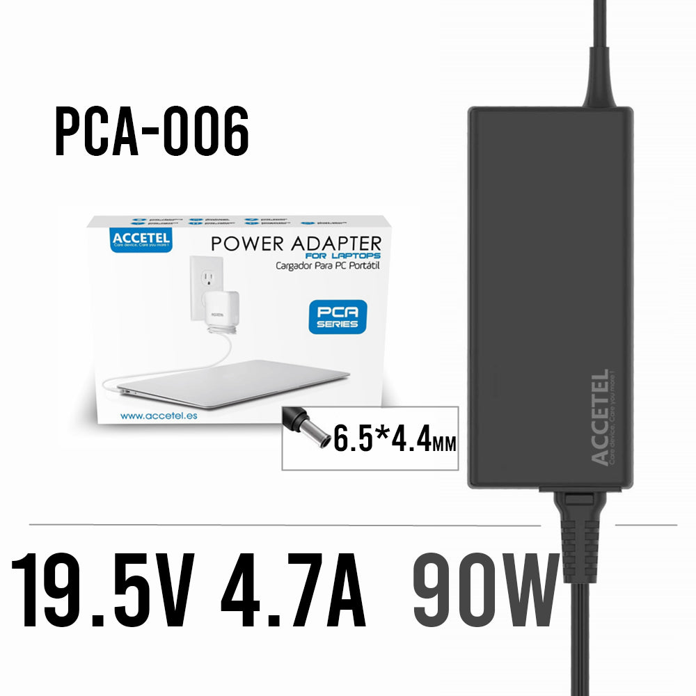 PCA-006 Cargador Sony 19.5V 4.7A 6.5*4.4mm 90W