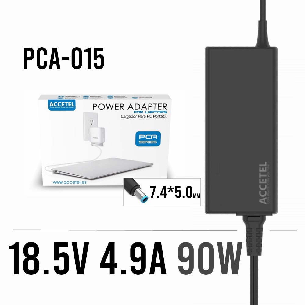 PCA-015 Cargador Hp 18.5V 4.9A 7.4*5.0mm 90W