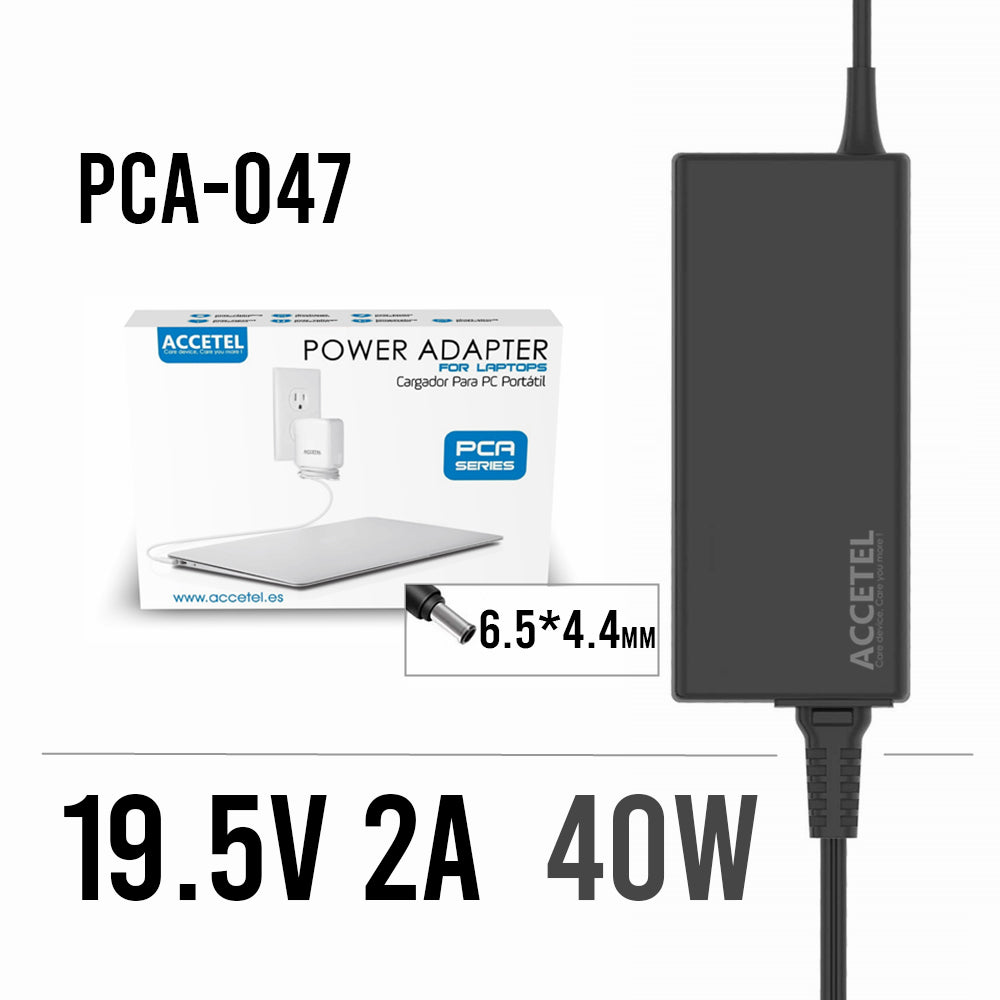 PCA-047 Cargador Sony 19.5V 2A 6.5*4.4mm 40W