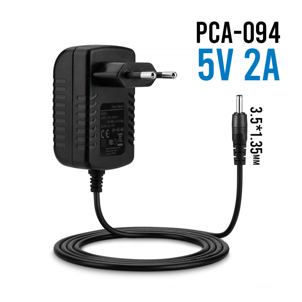 PCA-094 Cargador Generico 5V 2A 3.5*1.35mm 10W