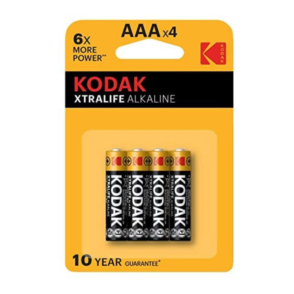 PILAS KODAK AAA X4 XTRALIFE ALKALINE KODAK XTRALIFEX4AAA