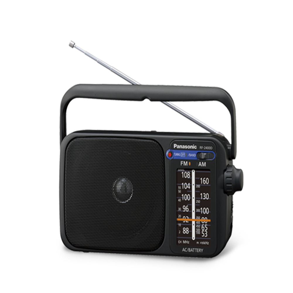 Panasonic RF-2400D Digital (NOT DAB) AM/FM Portable Radio AC/DC