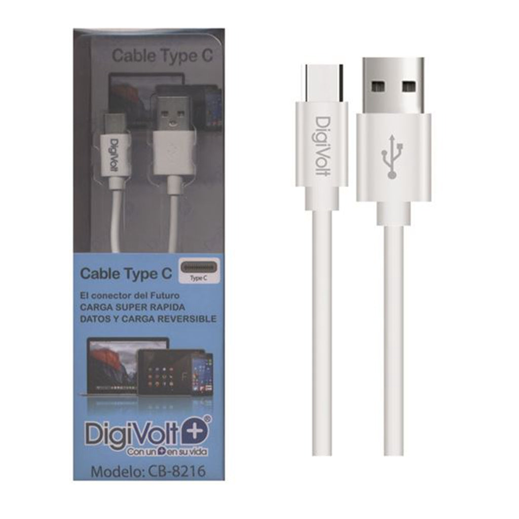 Digivolt Cable Tipo-C A Usb Carga Y Datos Cb-8216