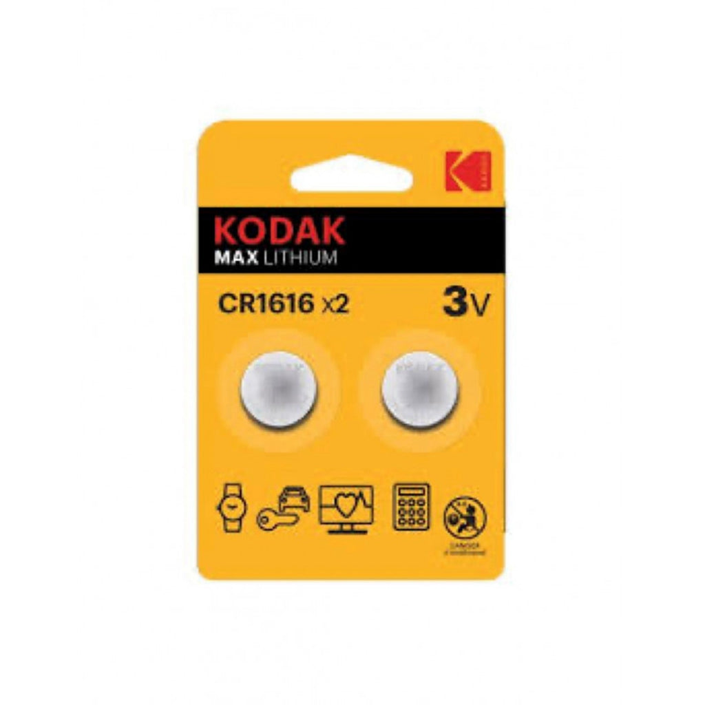 Pila Botón Kodak CR1616 Alcalina blíster 2 unidad
