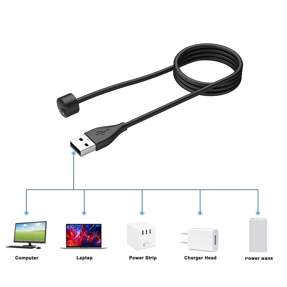 Cable de Carga USB para Mi Band 7 Mi Band 6 Mi Band 5(50cm)