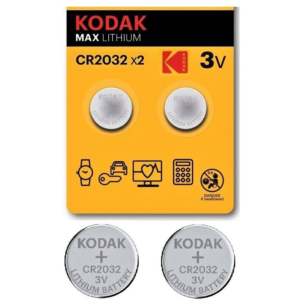 Pila KODAK CR2032 - Max Lithium Battery 3V - Blister De 2 Pilas