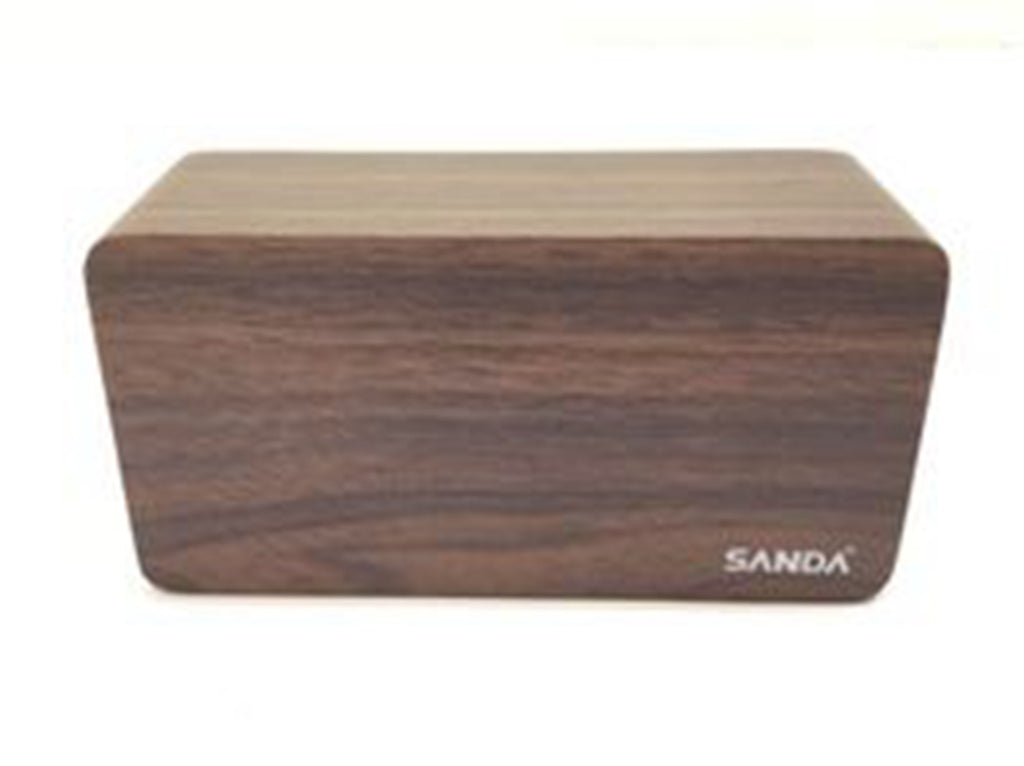 SANDA SD-0039 Reloj Despertador DE Mesa Rectangular Madera LED Elegante