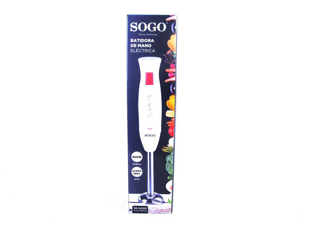 SOGO BAT-SS-14220 - Batidora de Mano eléctrica, 400W