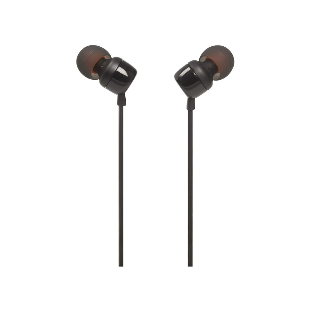 JBL T110 Auriculares In Ear con Pure Bass - Con manejo de un solo botón y micrófono,