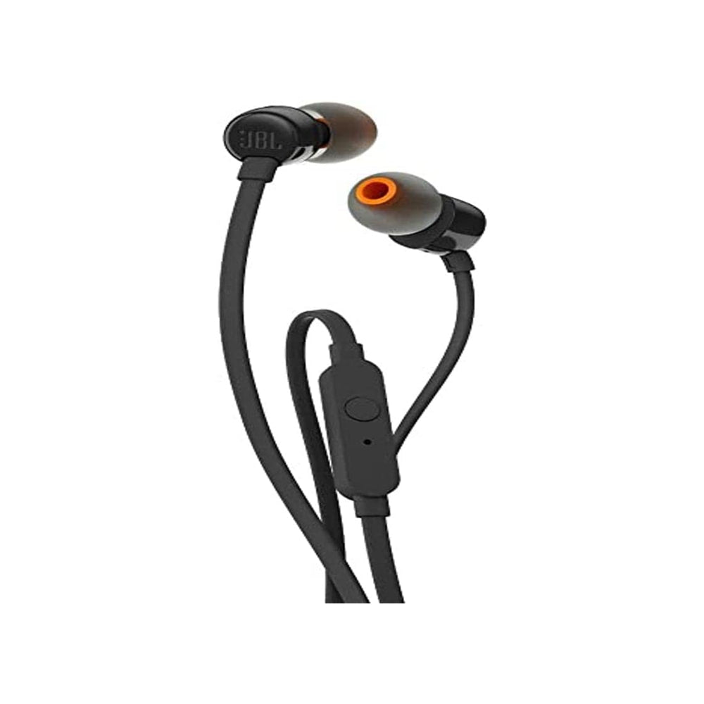 JBL T110 Auriculares In Ear con Pure Bass - Con manejo de un solo botón y micrófono,