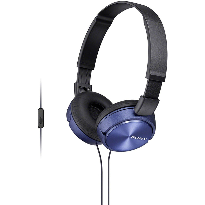 Sony MDR-ZX310AP - Auriculares de diadema cerrados (con micrófono, control remoto integrado)