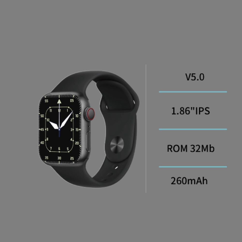 reloj inteligente SW1773 1.9 pulgadas  Asistente de voz Pago Bluetooth Llamada Smartwatch Hombres SW1773